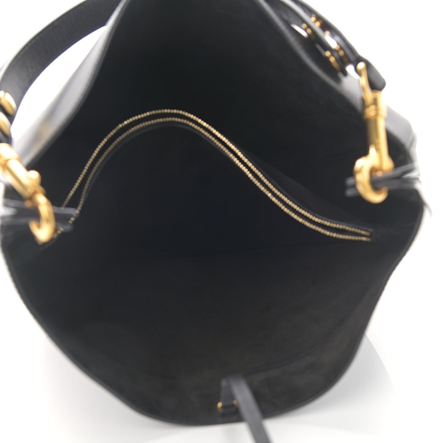 Celine Supple Calfskin Medium Hobo Black 4 of 9
