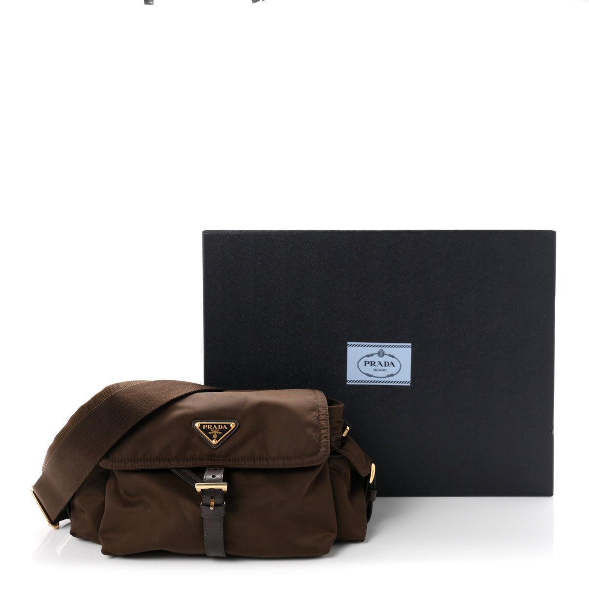 Prada Re-Nylon Medium Explore Shoulder Bag Bruciato 11 of 11