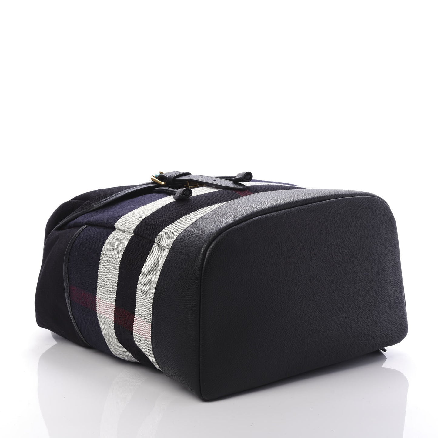 Overdyed Canvas Mega Check Drifton Backpack Black