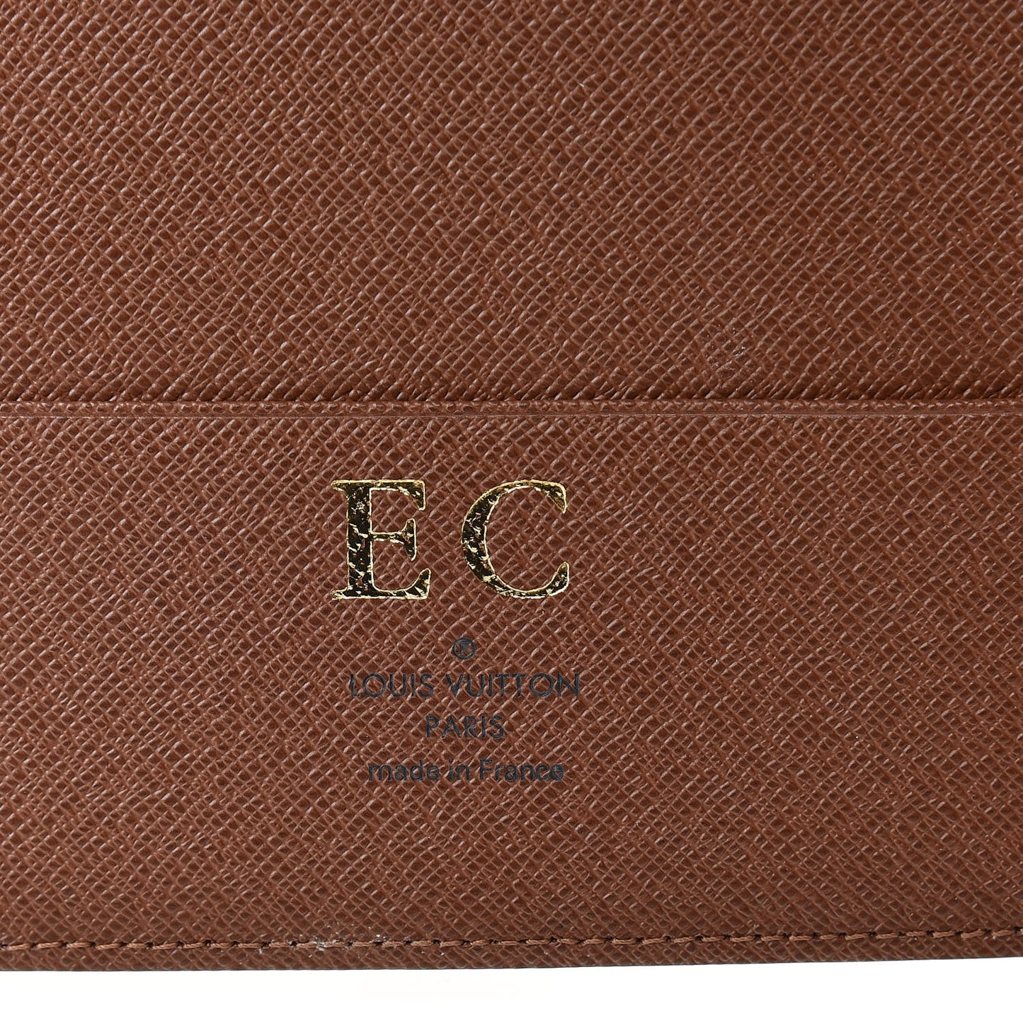 Monogram Large Ring Agenda Cover