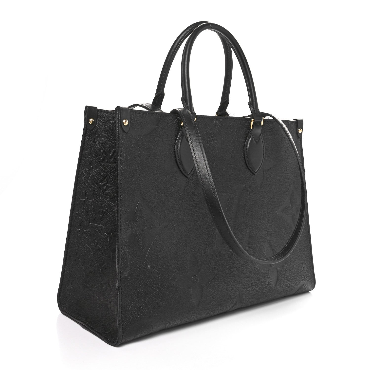 Louis Vuitton Empreinte Monogram Giant OnTheGo MM Black 2 of 9