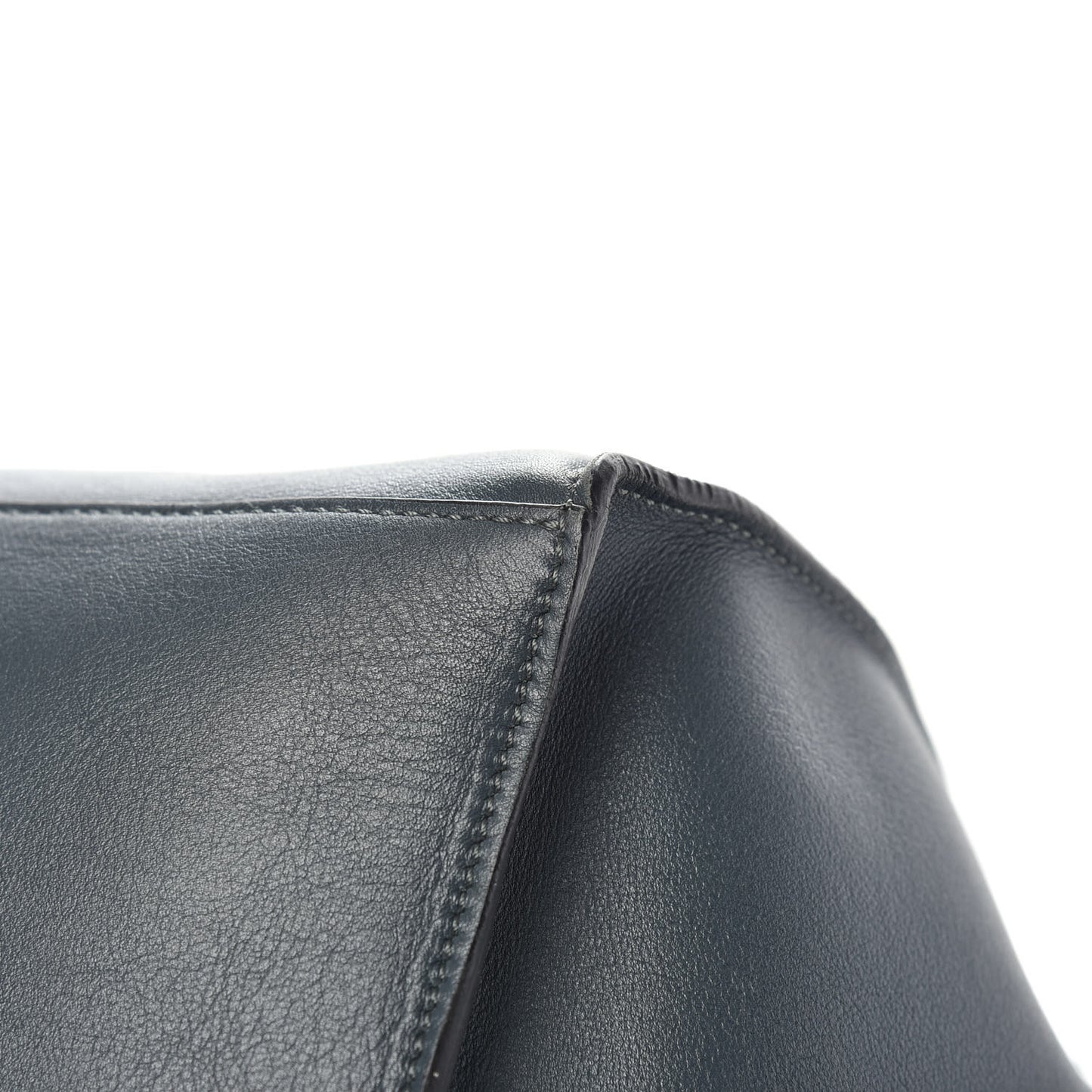 Smooth Calfskin Medium Big Bag Slate Blue