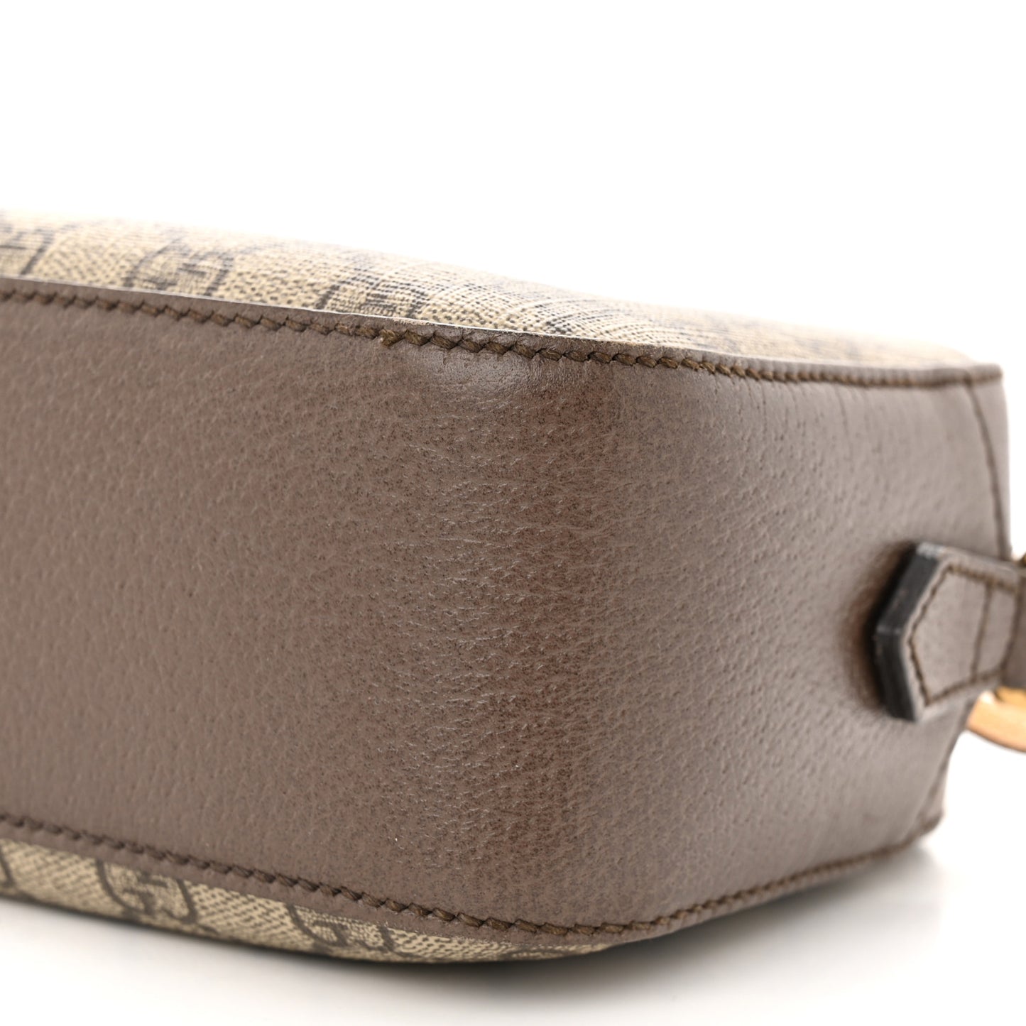 GG Supreme Monogram Web Neo Vintage Shoulder Bag Beige New Acero Crop