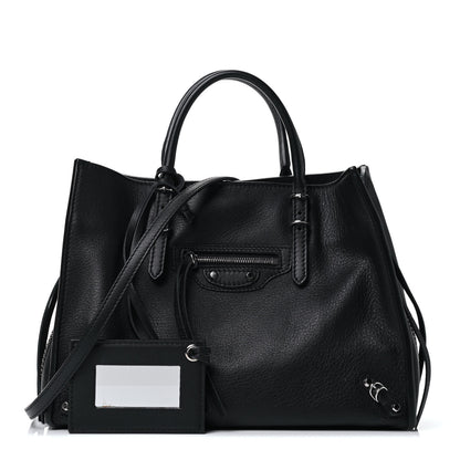 Balenciaga Veau Papier A6 Zip Around Tote Black 1 of 4
