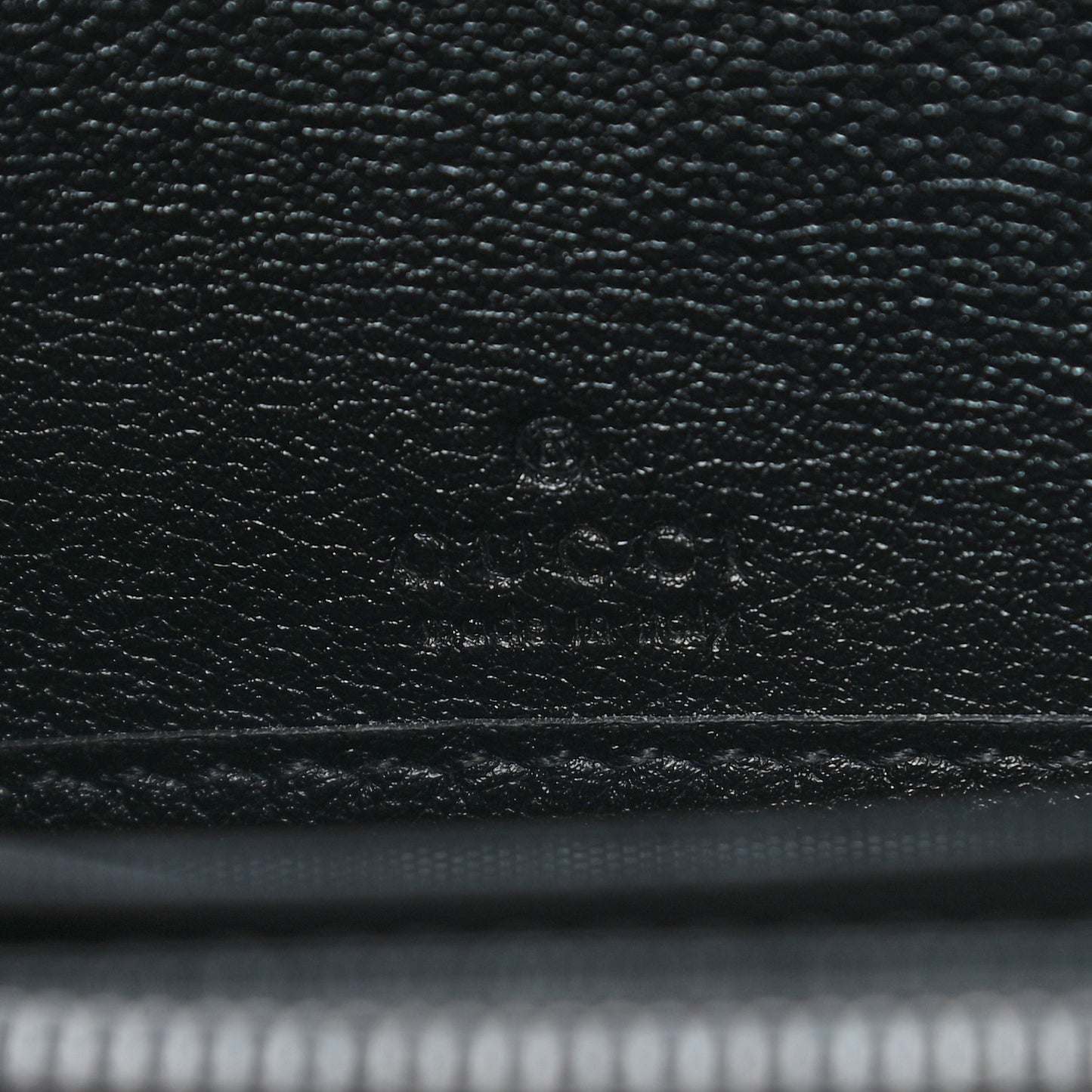 Wonka Grain Calfskin Diana Continental Wallet Black