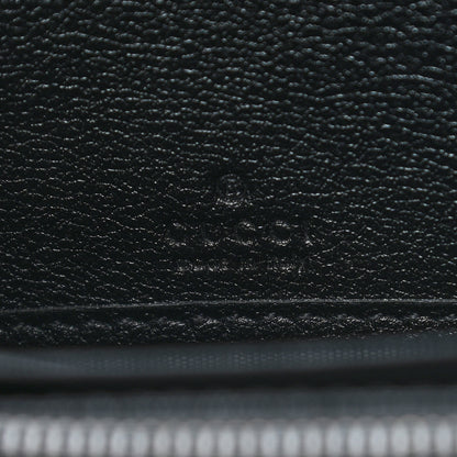 Gucci Wonka Grain Calfskin Diana Continental Wallet Black 6 of 7