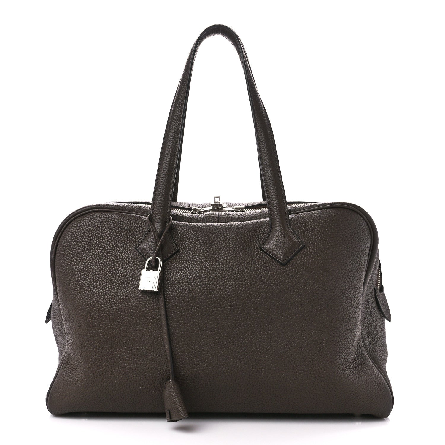 Hermes Taurillon Clemence Victoria II 35 Cafe 2 of 19