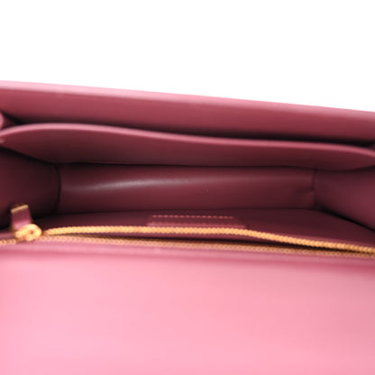 Christian Dior Grained Calfskin 30 Montaigne Flap Bag Dark Pink 5 of 9