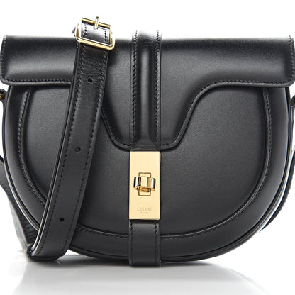 Celine Satinated Calfskin Besace Small 16 Black 9 of 9
