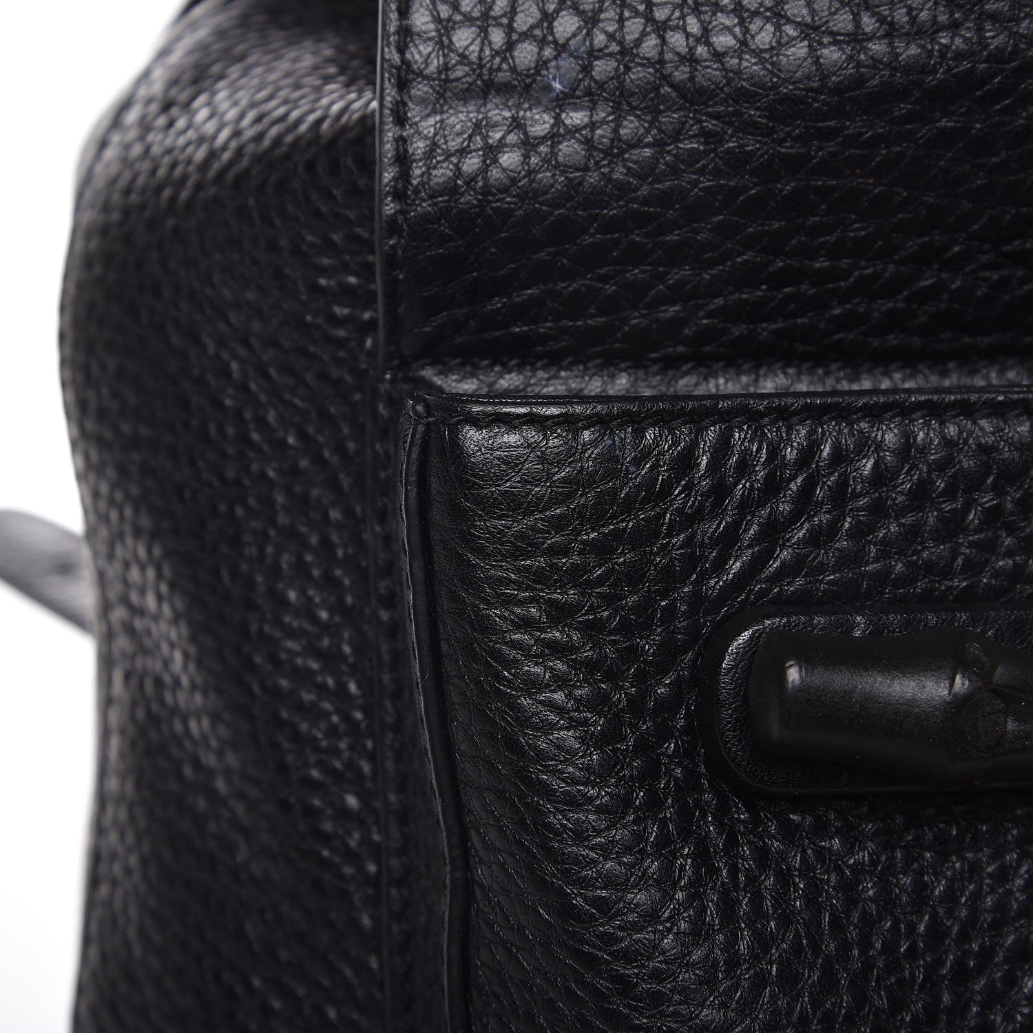 Gucci Cellarius Calfskin Medium Bamboo Backpack Black 10 of 14
