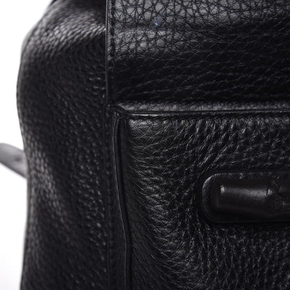 Gucci Cellarius Calfskin Medium Bamboo Backpack Black 10 of 14