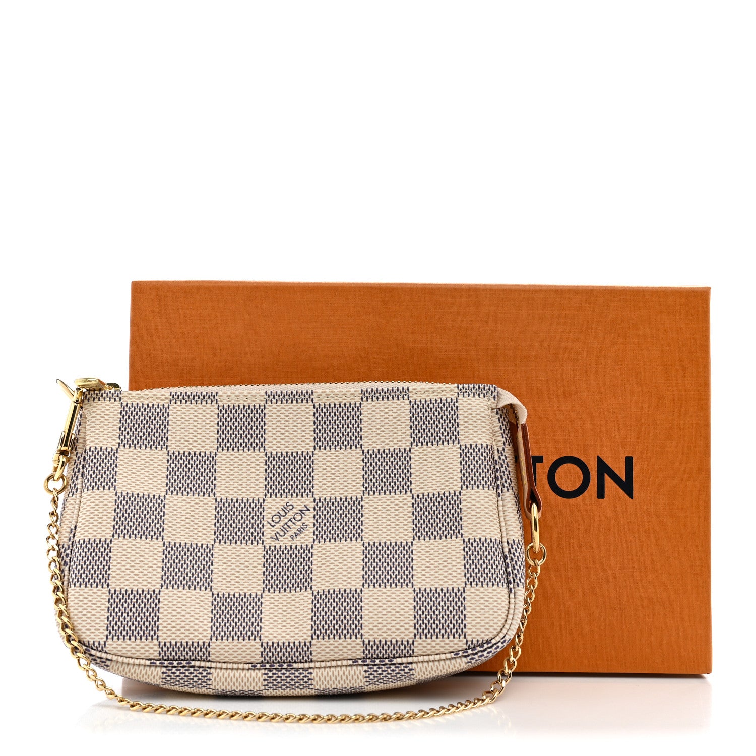 Louis Vuitton Damier Azur Mini Pochette Accessories 7 of 7