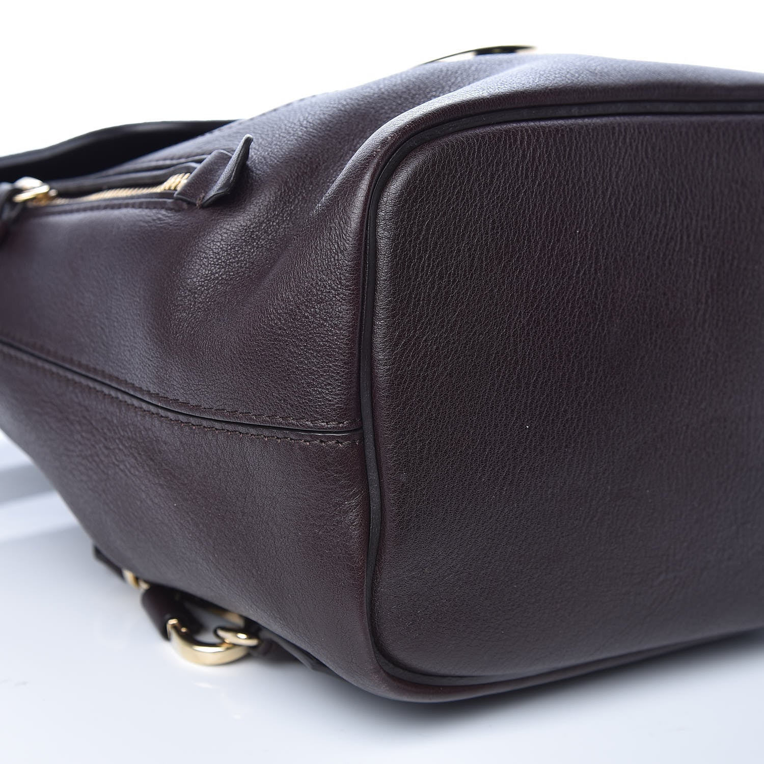 Chloe Suede Calfskin Small Faye Backpack Carbon Brown 10 of 12