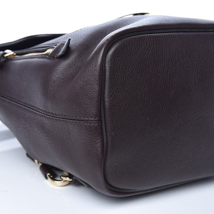 Chloe Suede Calfskin Small Faye Backpack Carbon Brown 10 of 12