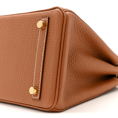 Hermes Togo Birkin 25 Gold 10 of 14