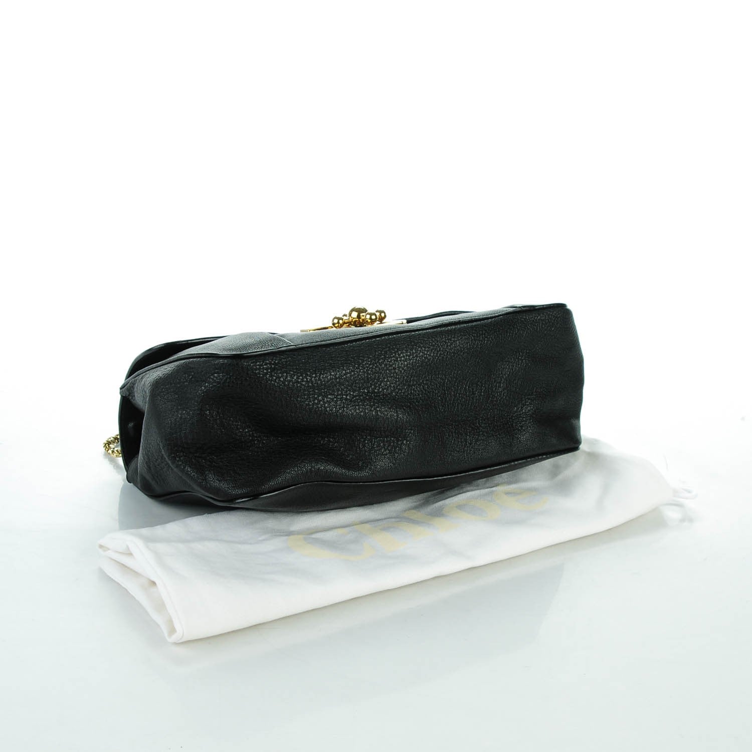 Chloe Calfskin Medium Elsie Shoulder Bag Black 4 of 8