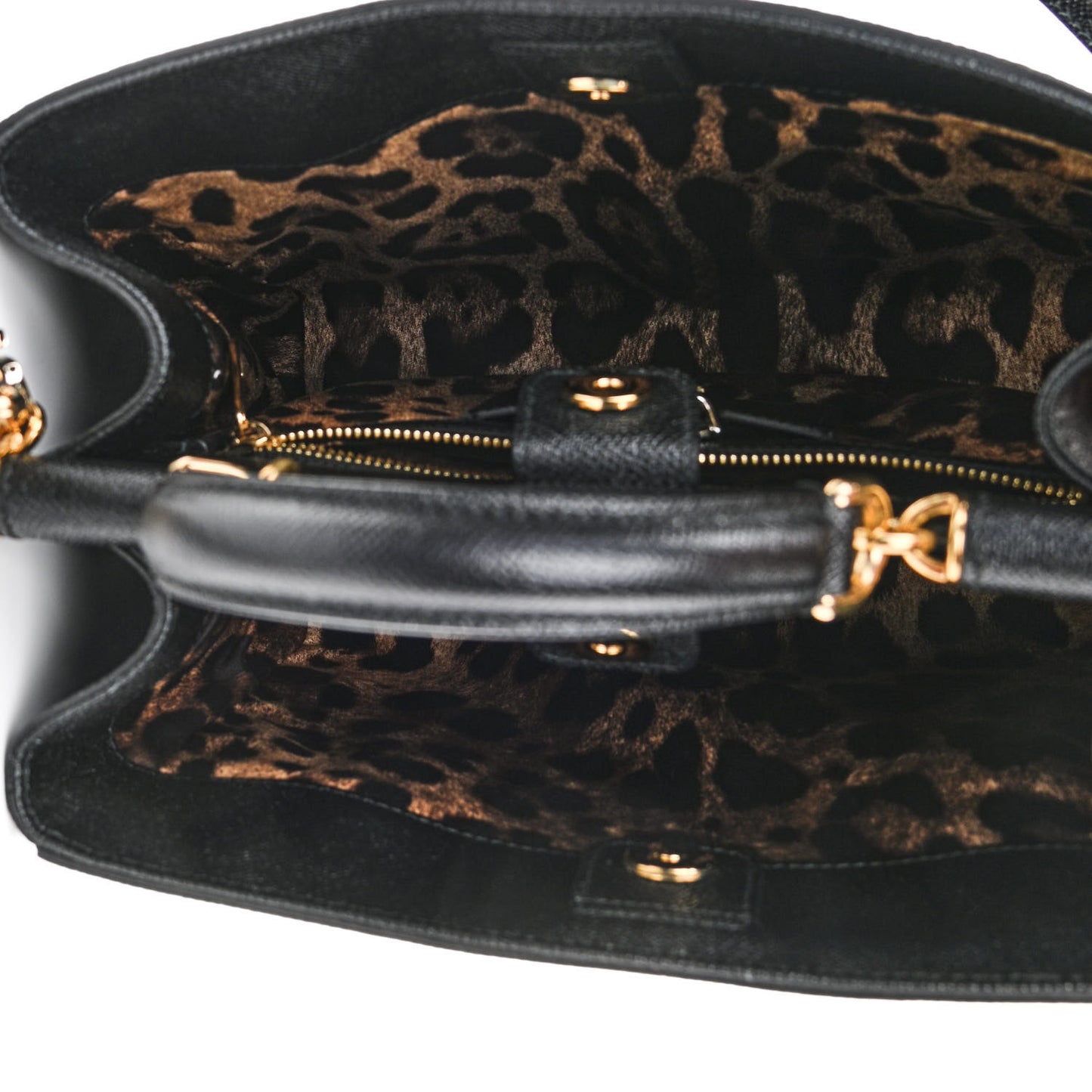Dauphine Miss Sicily Shopper Tote Black