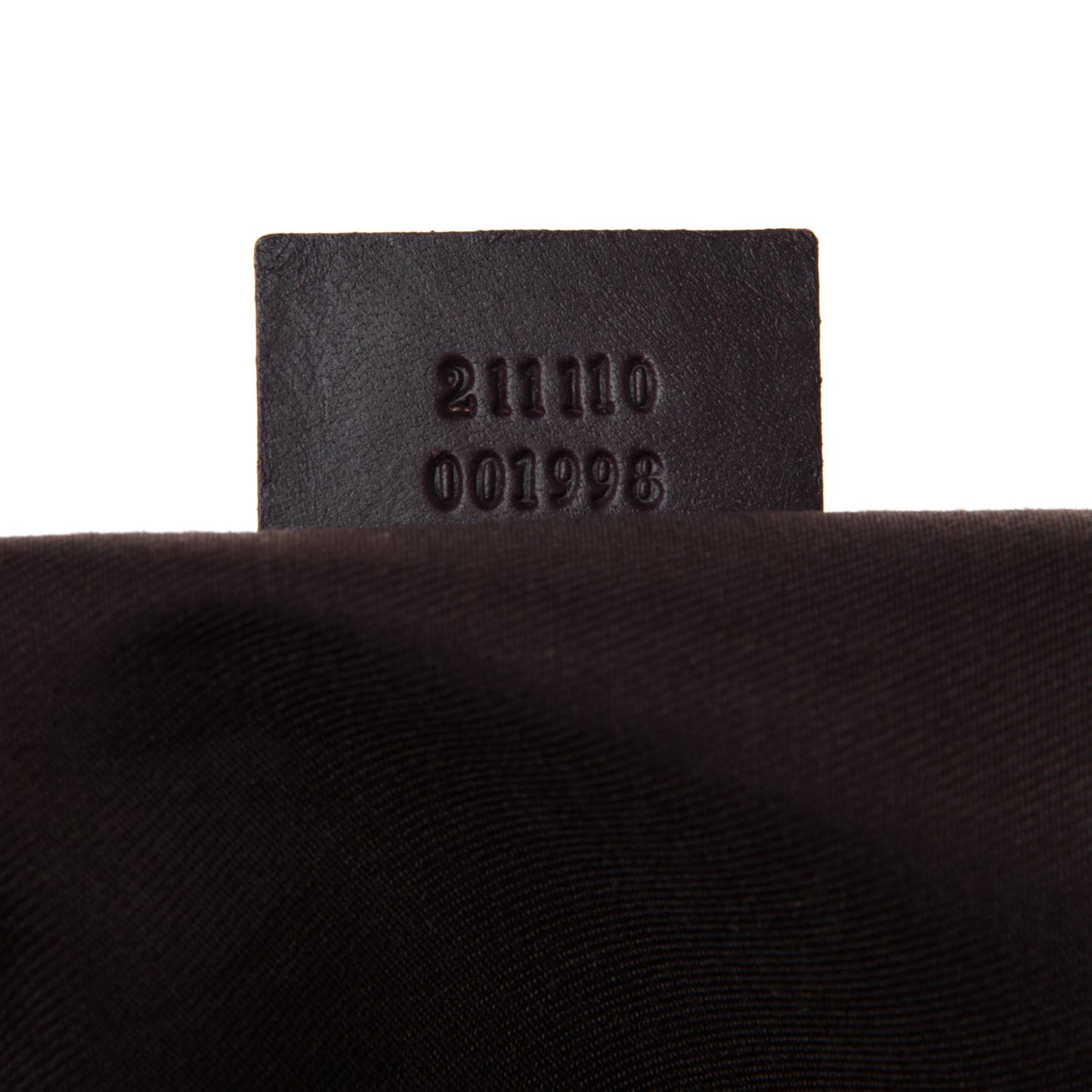 GG Supreme Monogram Belt Bag Dark Brown
