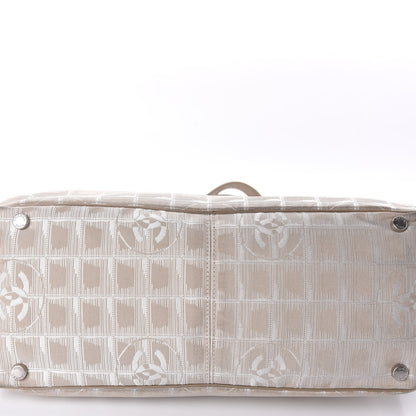 Chanel Nylon Medium Travel Tote Beige 10 of 16