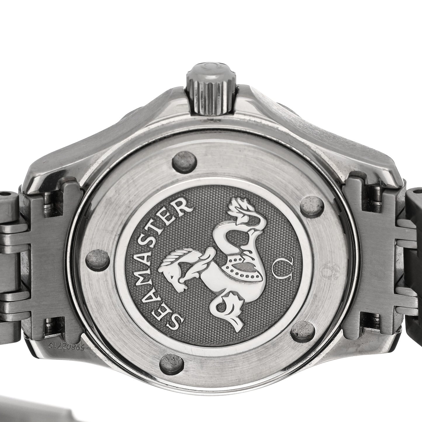 Stainless Steel 28mm Seamaster Diver 300M Quartz Watch Blue 2224.80.00