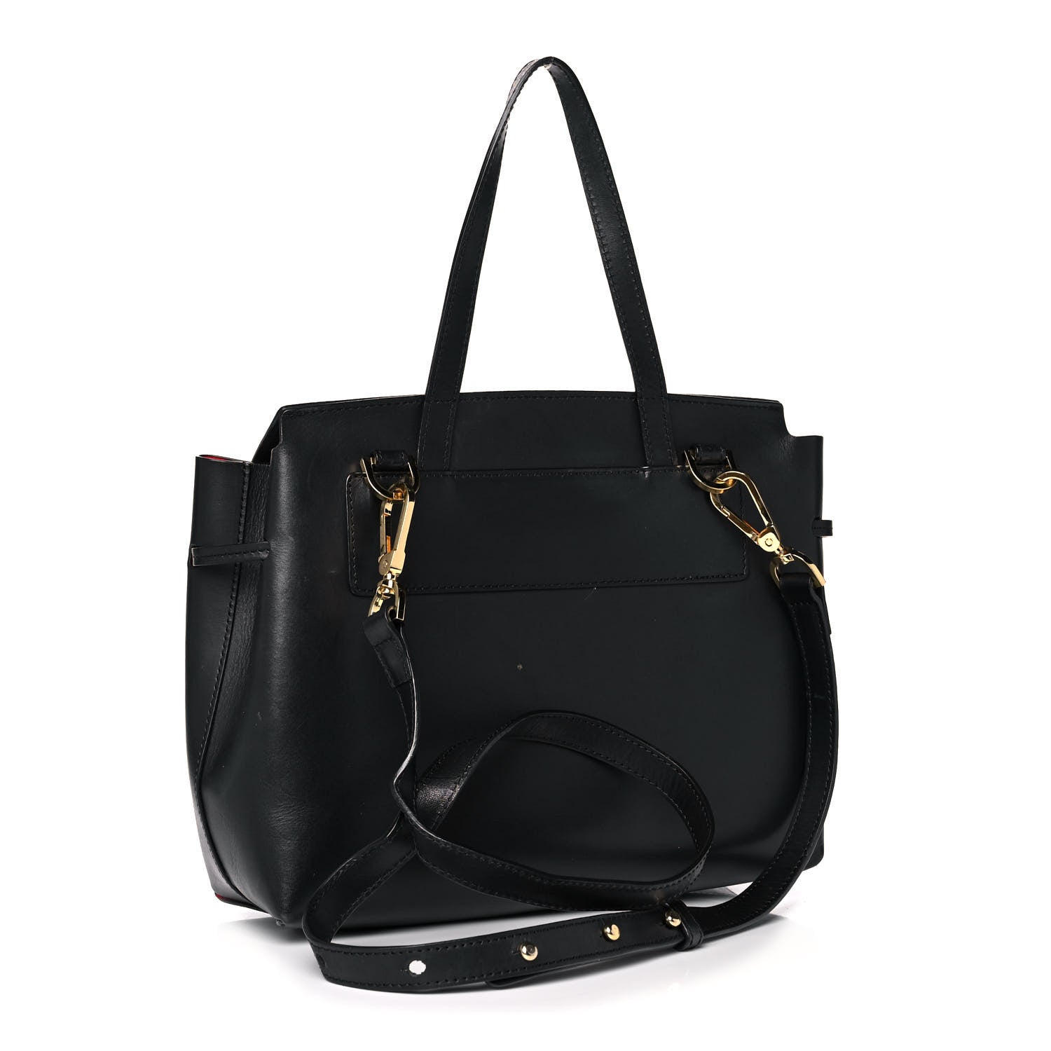 Mansur Gavriel Calfskin Mini Lady Bag Black Flamma 3 of 17