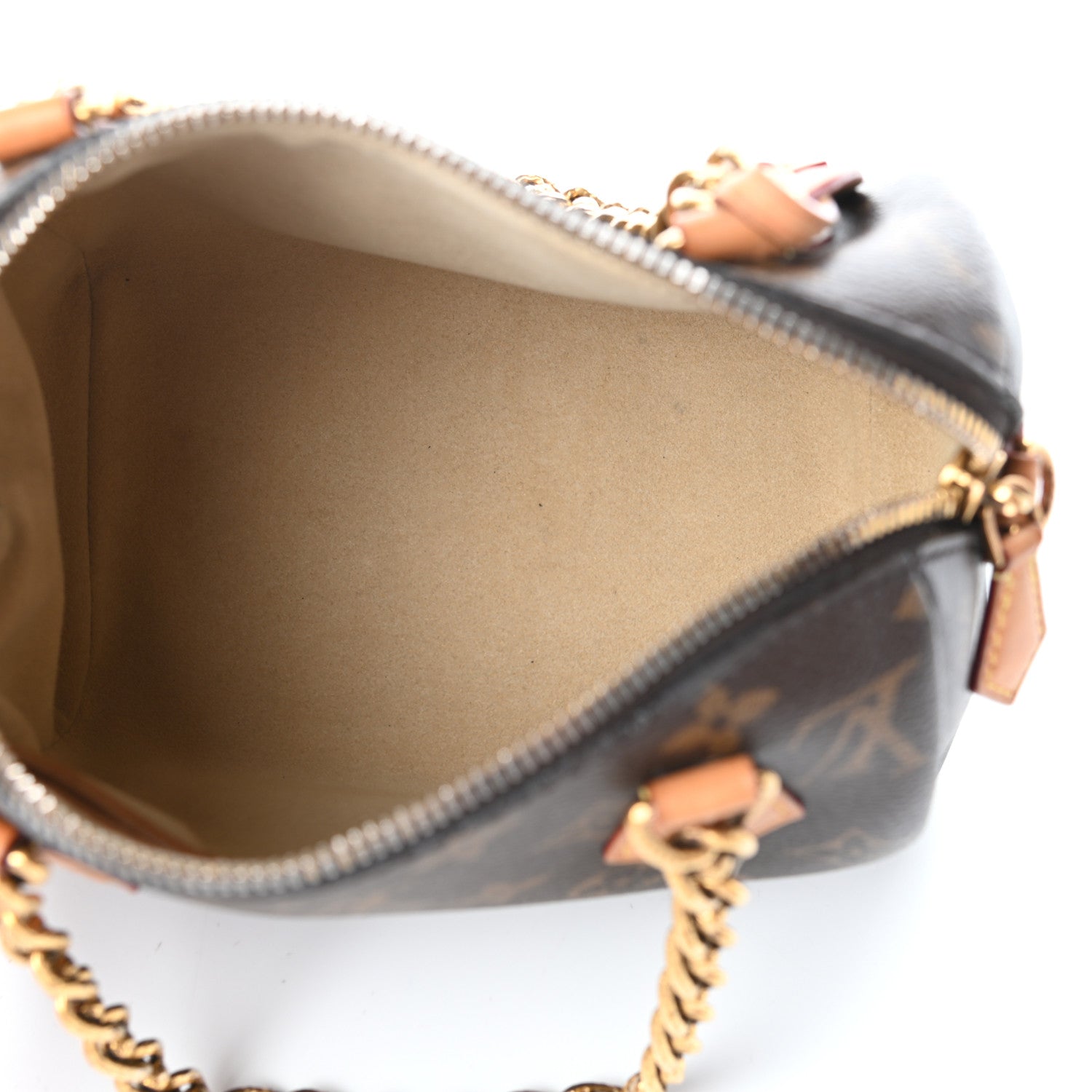 Louis Vuitton Monogram Chain Speedy 20 5 of 9