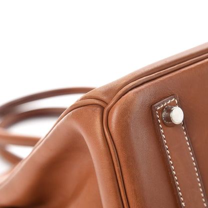 Hermes Natural Barenia Birkin 35 Fauve 34 of 45