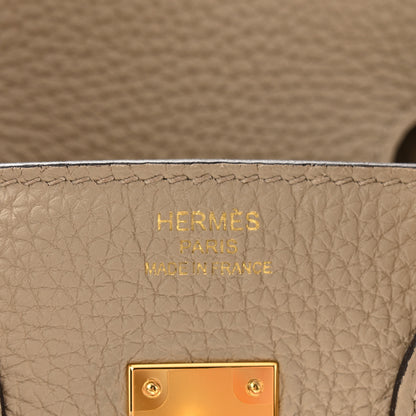Hermes Togo Birkin 25 Gris Tourterelle 6 of 11