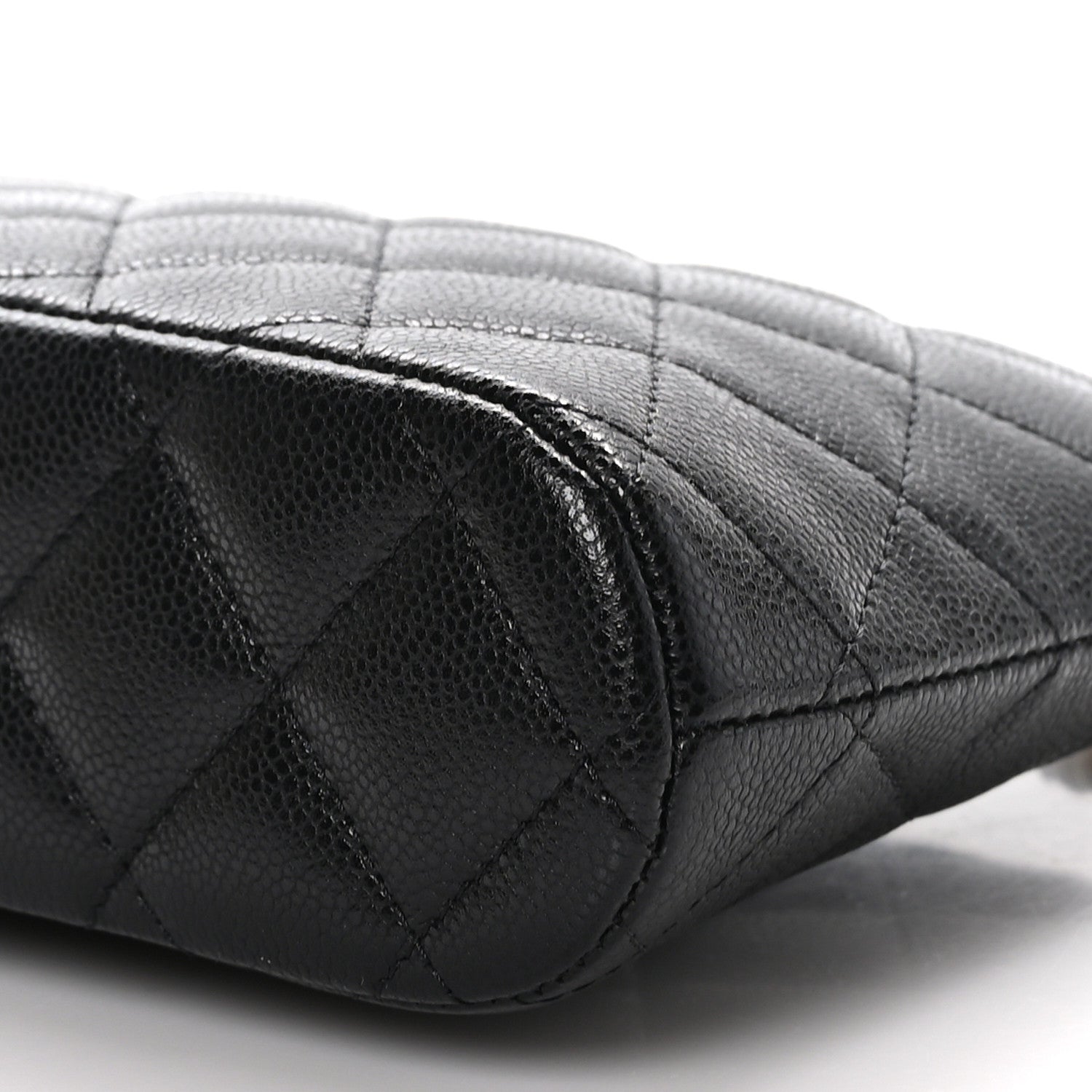 Chanel Caviar Quilted Classic Clutch with Chain Black 10 of 10