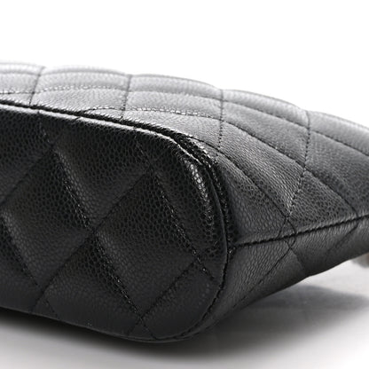 Chanel Caviar Quilted Classic Clutch with Chain Black 10 of 10