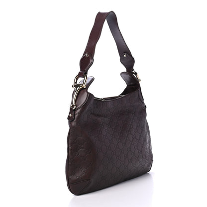 Gucci Guccissima Creole Hobo Chocolate 2 of 4