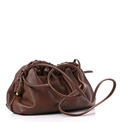 Mansur Gavriel Lambskin Cloud Mini Clutch Chocolate 3 of 8