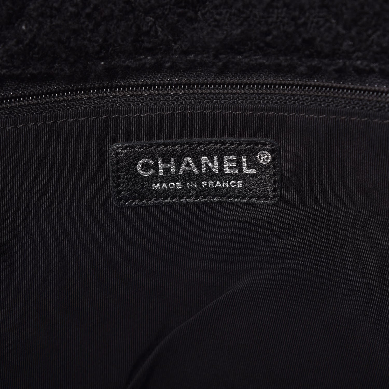 Chanel Tweed Easy 2.55 Reissue XXL Maxi Flap Black 6 of 10