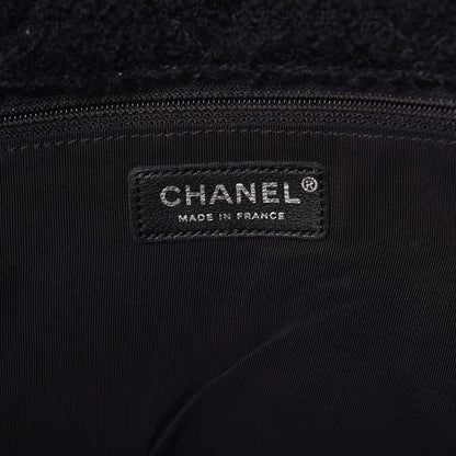 Chanel Tweed Easy 2.55 Reissue XXL Maxi Flap Black 6 of 10