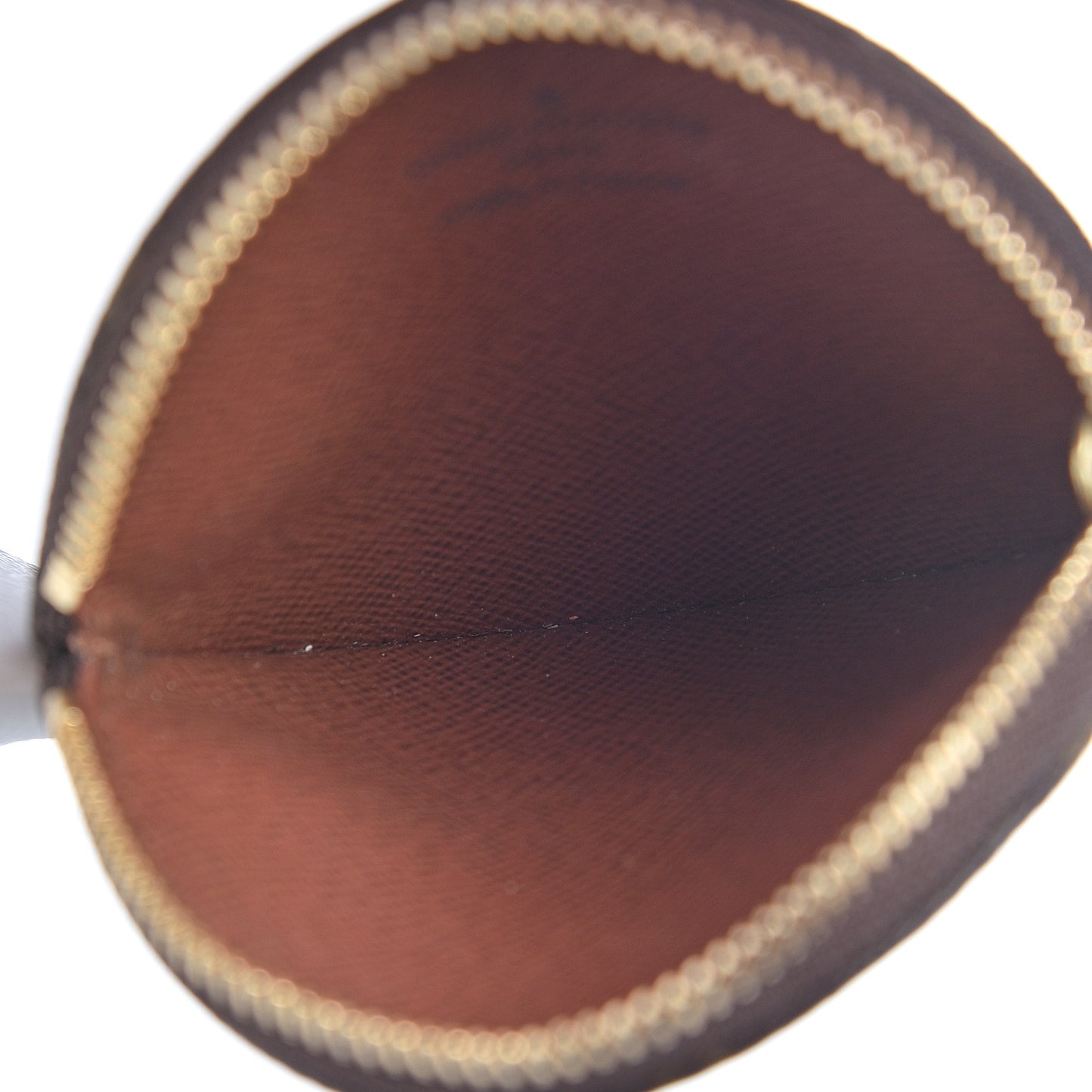 Monogram Round Coin Purse