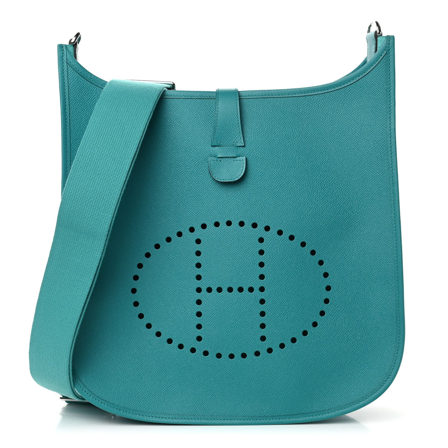 Hermes Epsom Evelyne III GM Bleu Paon 1 of 5