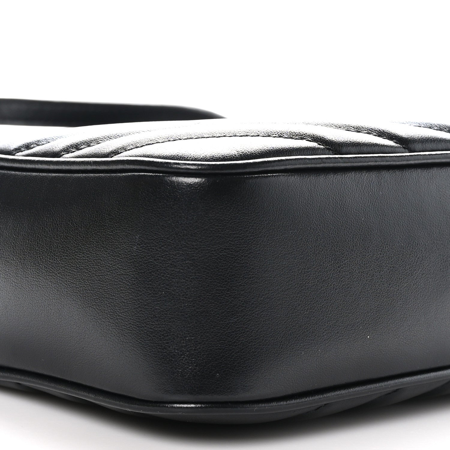 Saint Laurent Calfskin Matelasse Monogram Lou Camera Bag Black 9 of 11