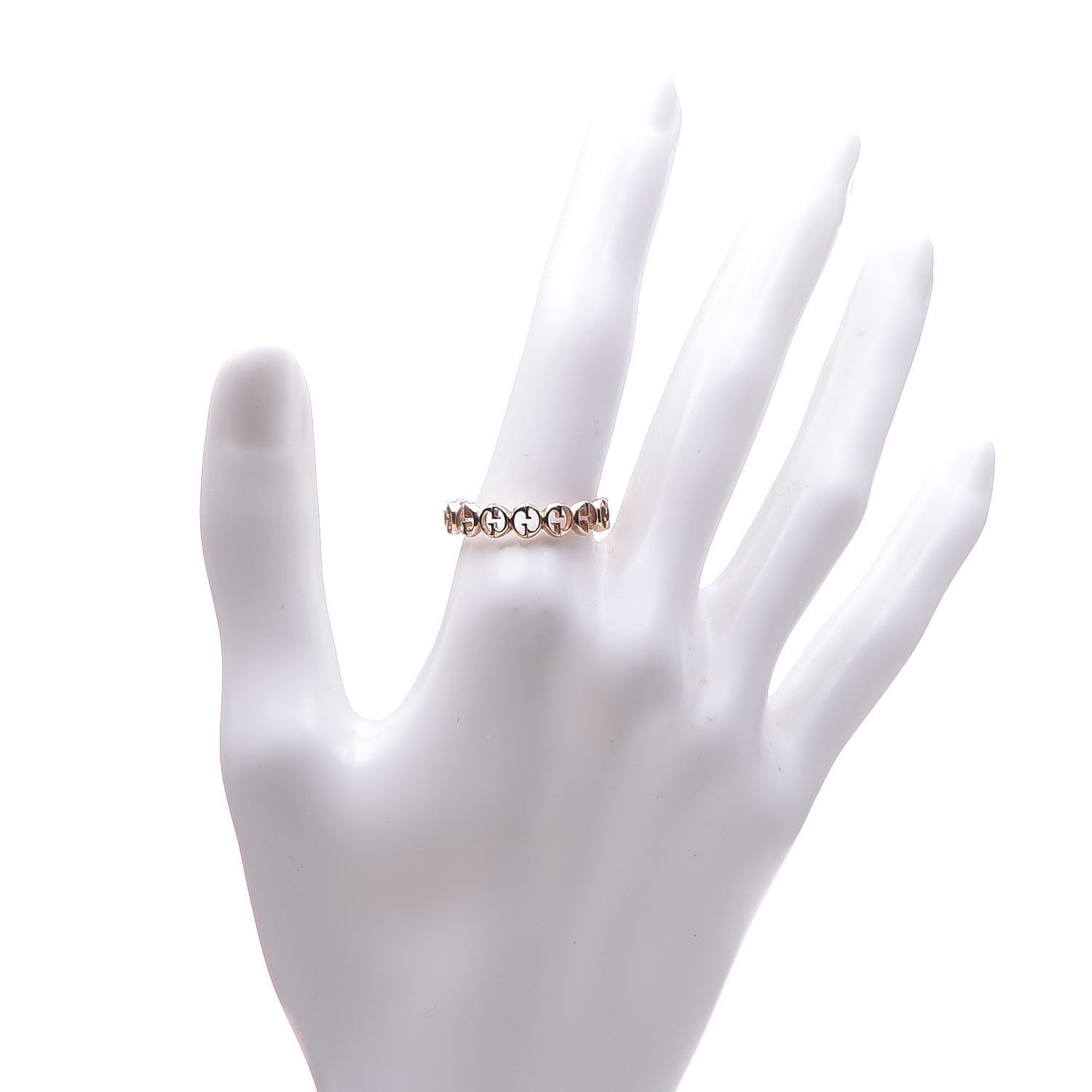 18K Rose Gold 1973 Band Ring 61.5 9.75