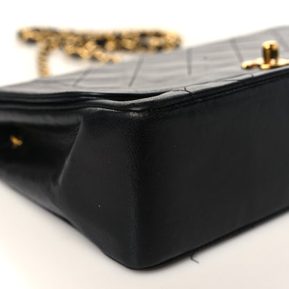 Chanel Lambskin Quilted Medium Single Flap Black 7 of 9