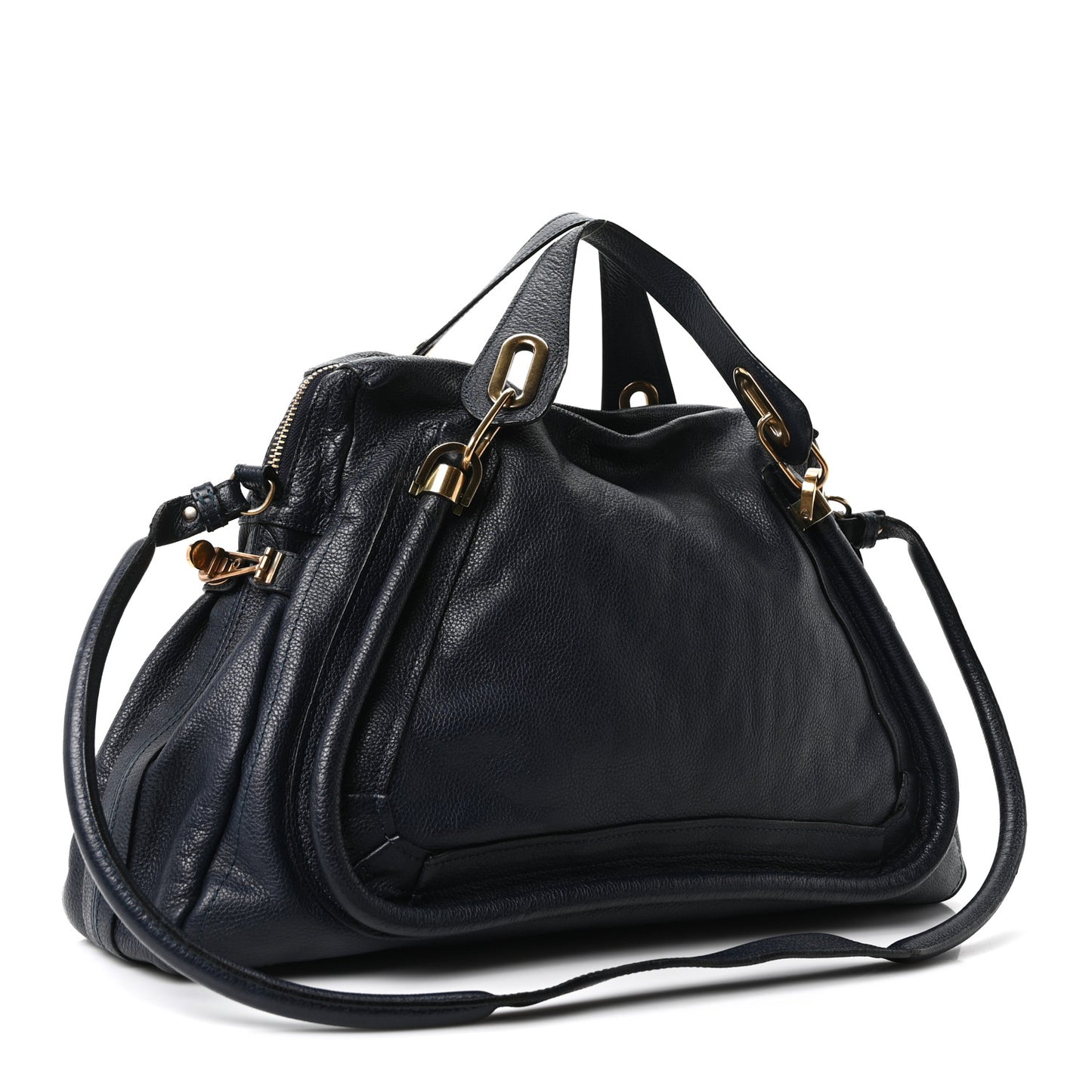 Calfskin Large Paraty Navy