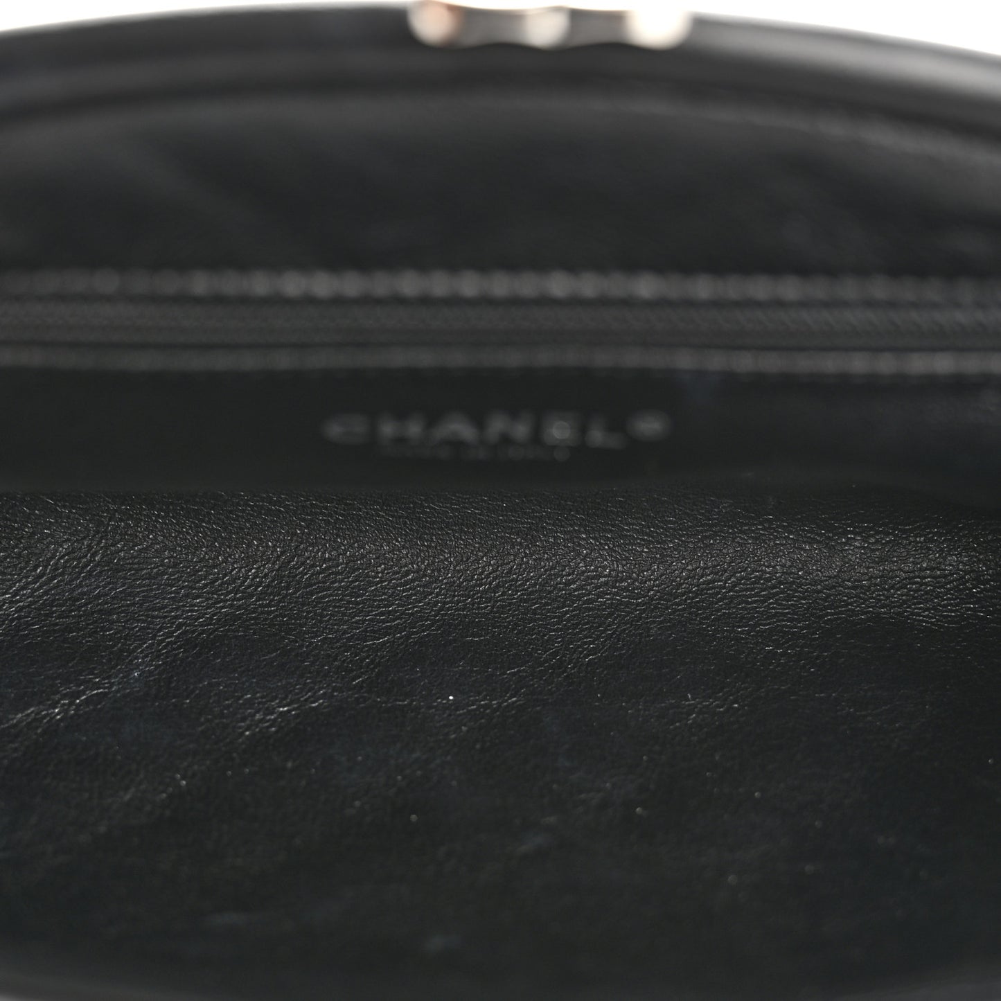 Lambskin Quilted Timeless Clutch  Black