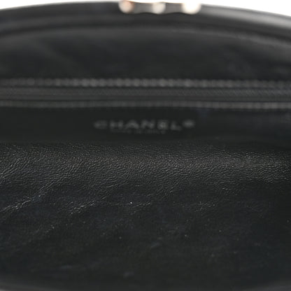 Chanel Lambskin Quilted Timeless Clutch  Black 5 of 9