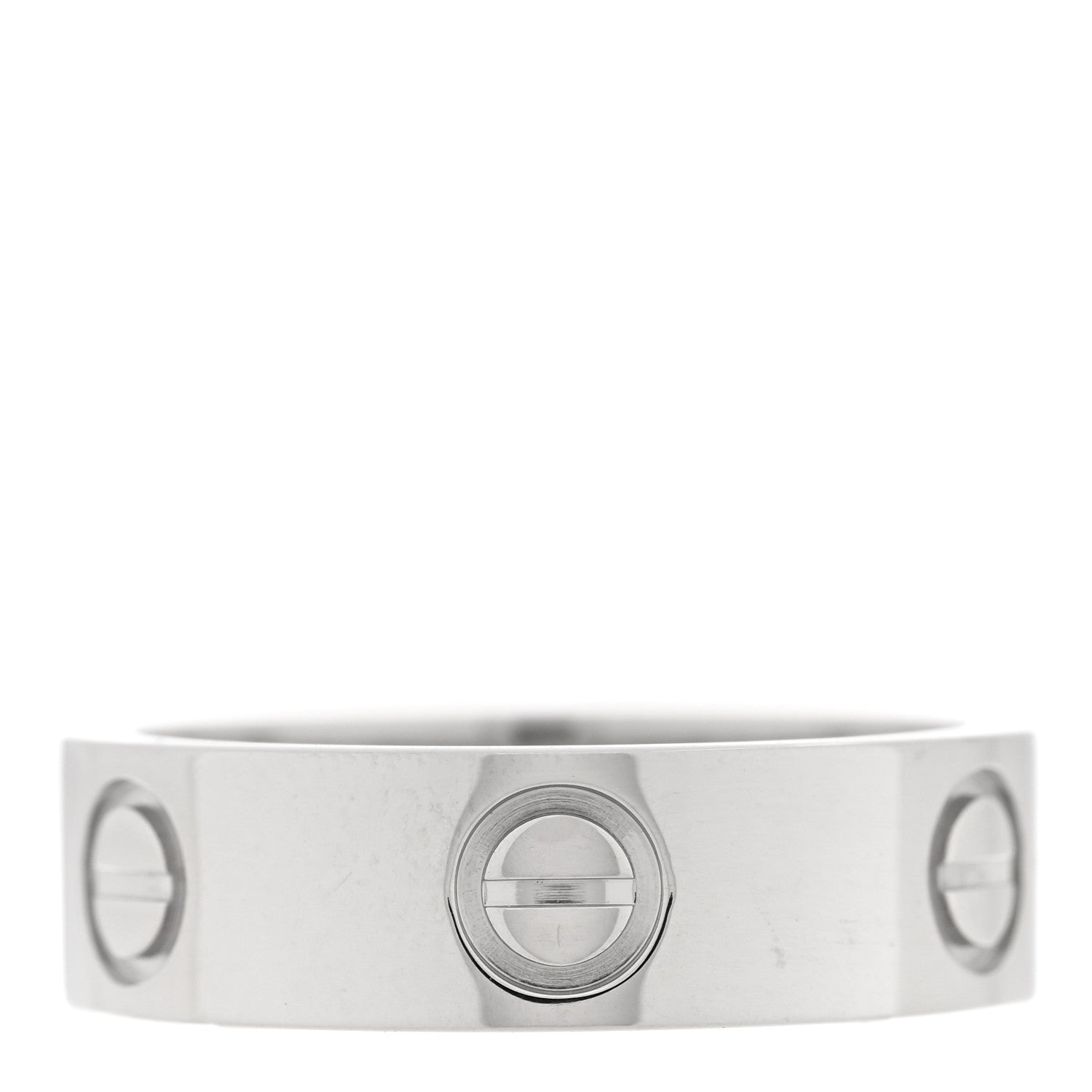 Cartier Platinum 5.5mm LOVE Ring 51 5.75 3 of 6