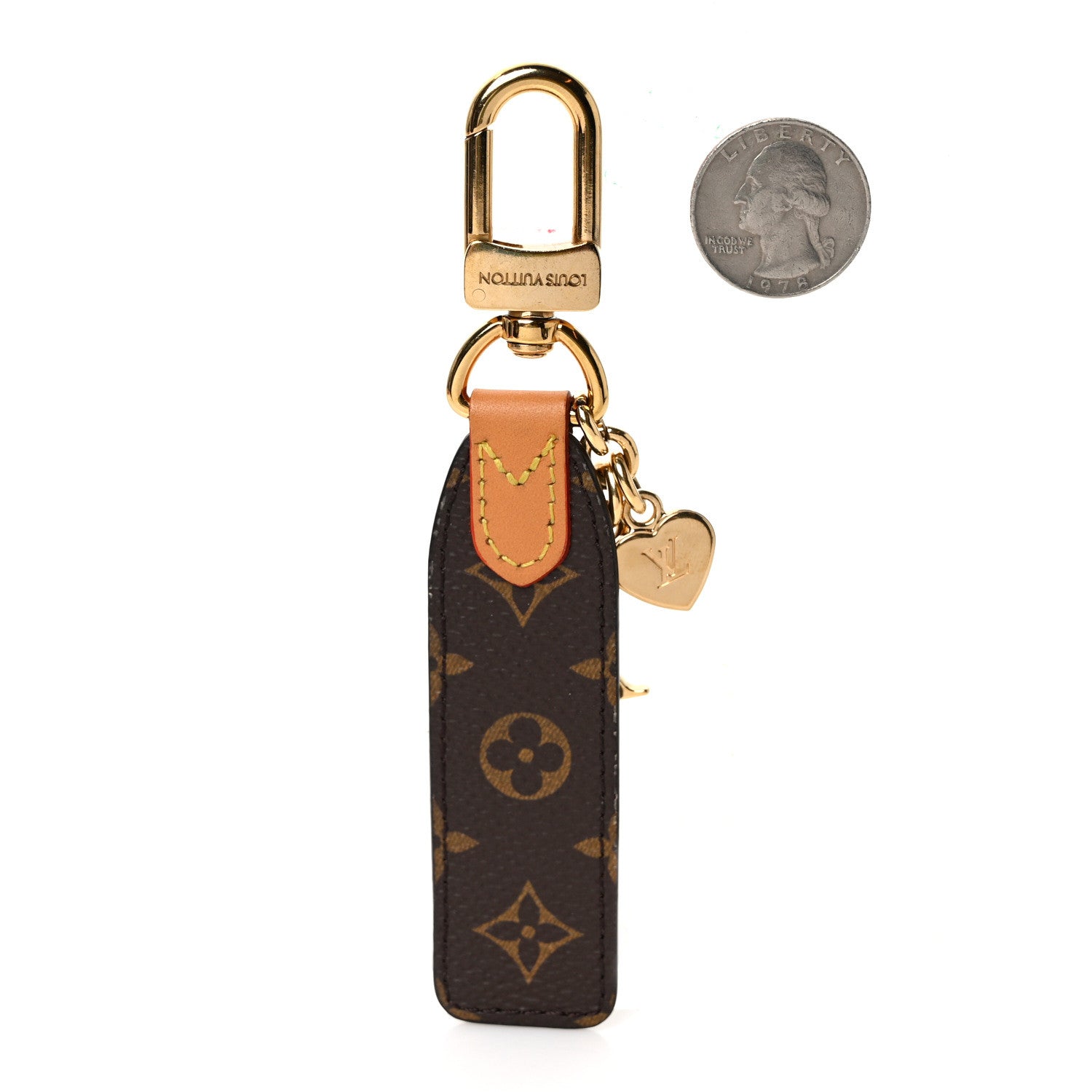 Louis Vuitton Monogram LV Cherished Tab Key Holder 1441553