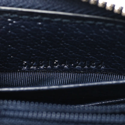 Gucci GG Supreme Monogram Textured Dollar Calfskin Web Ophidia Zip Around Wallet Beige Blue 14 of 18