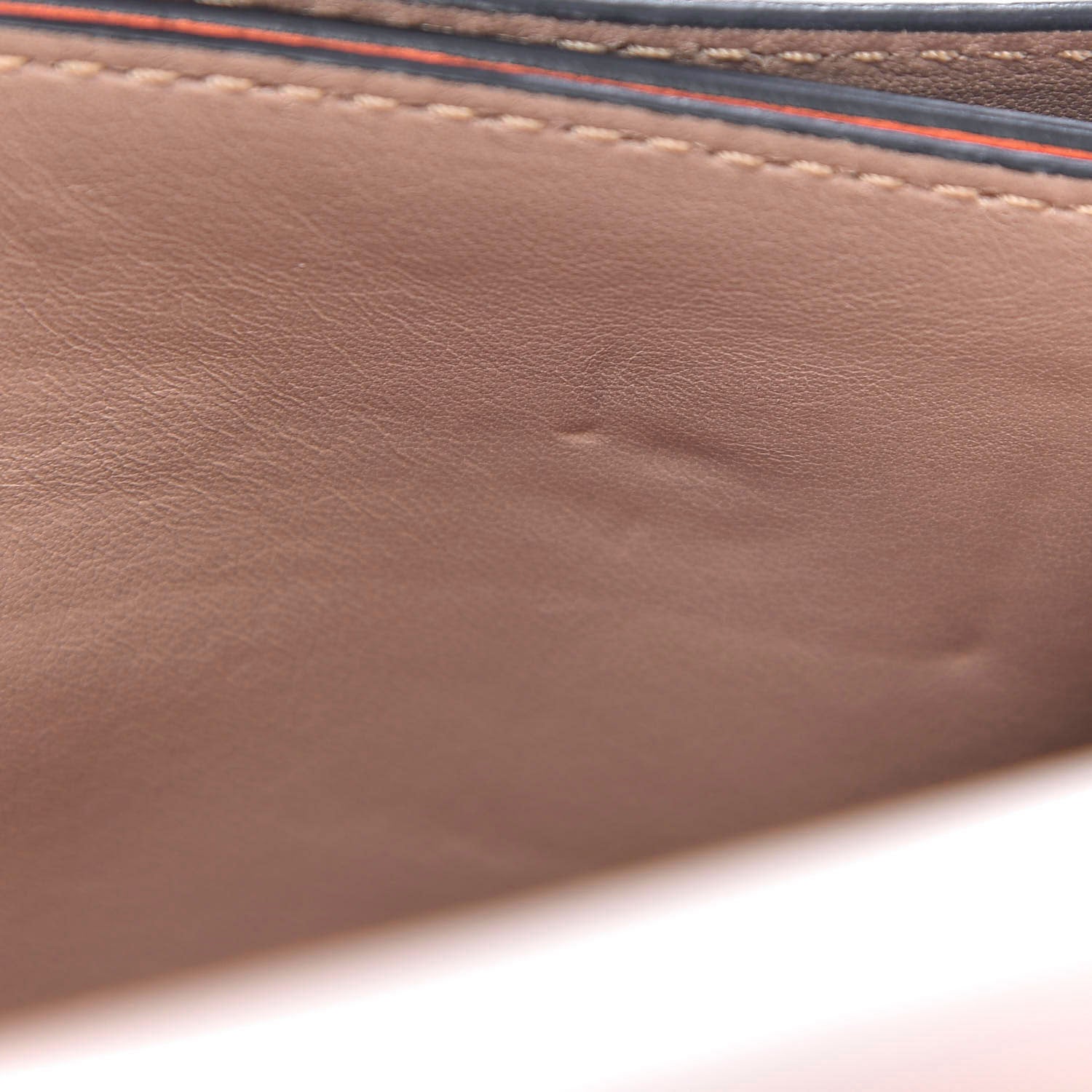 Valentino Garavani Nappa Rockstud Wristlet Clutch Coral 9 of 11