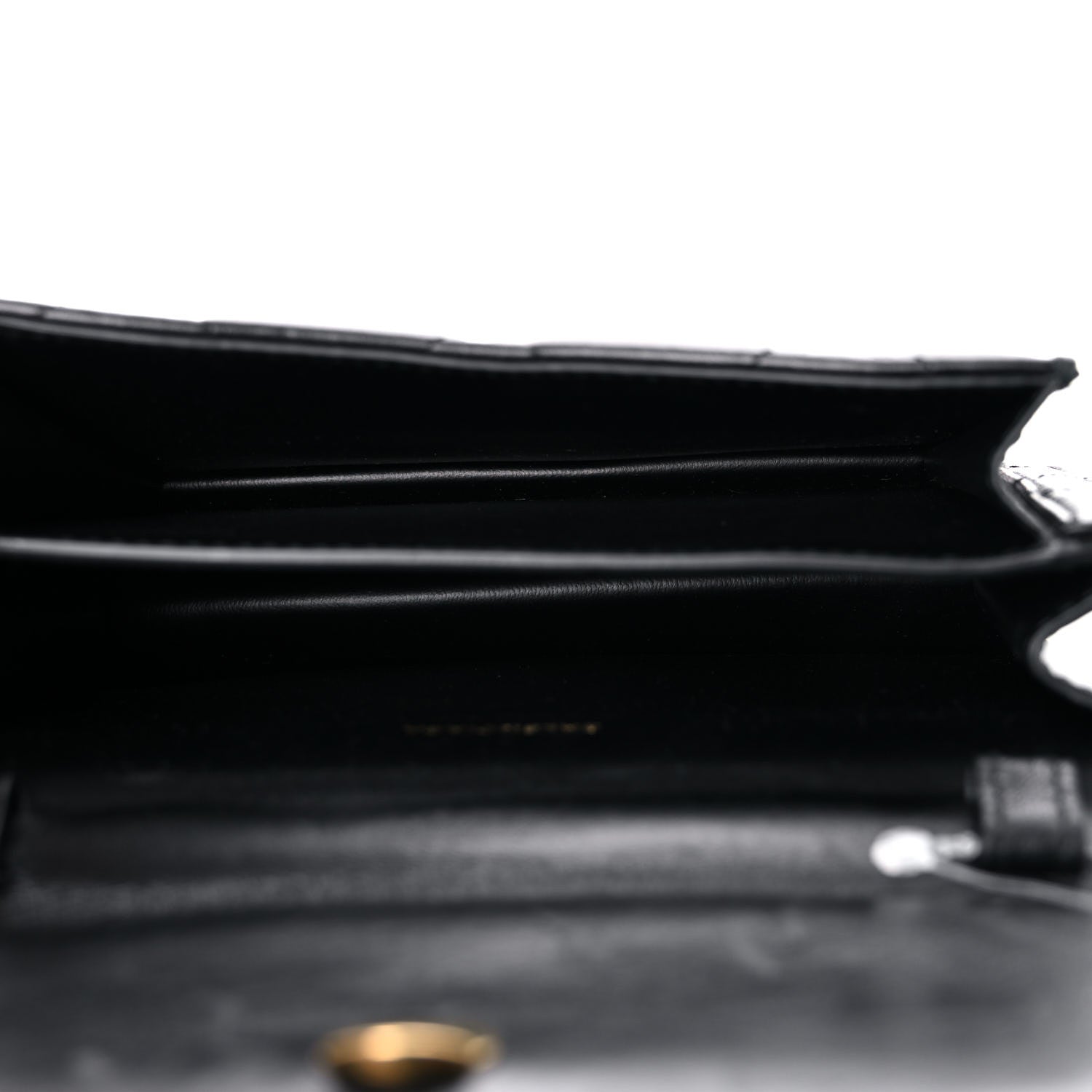 Balenciaga Nappa Calfskin Quilted XS Sharp Belt Bag Black 5 of 13