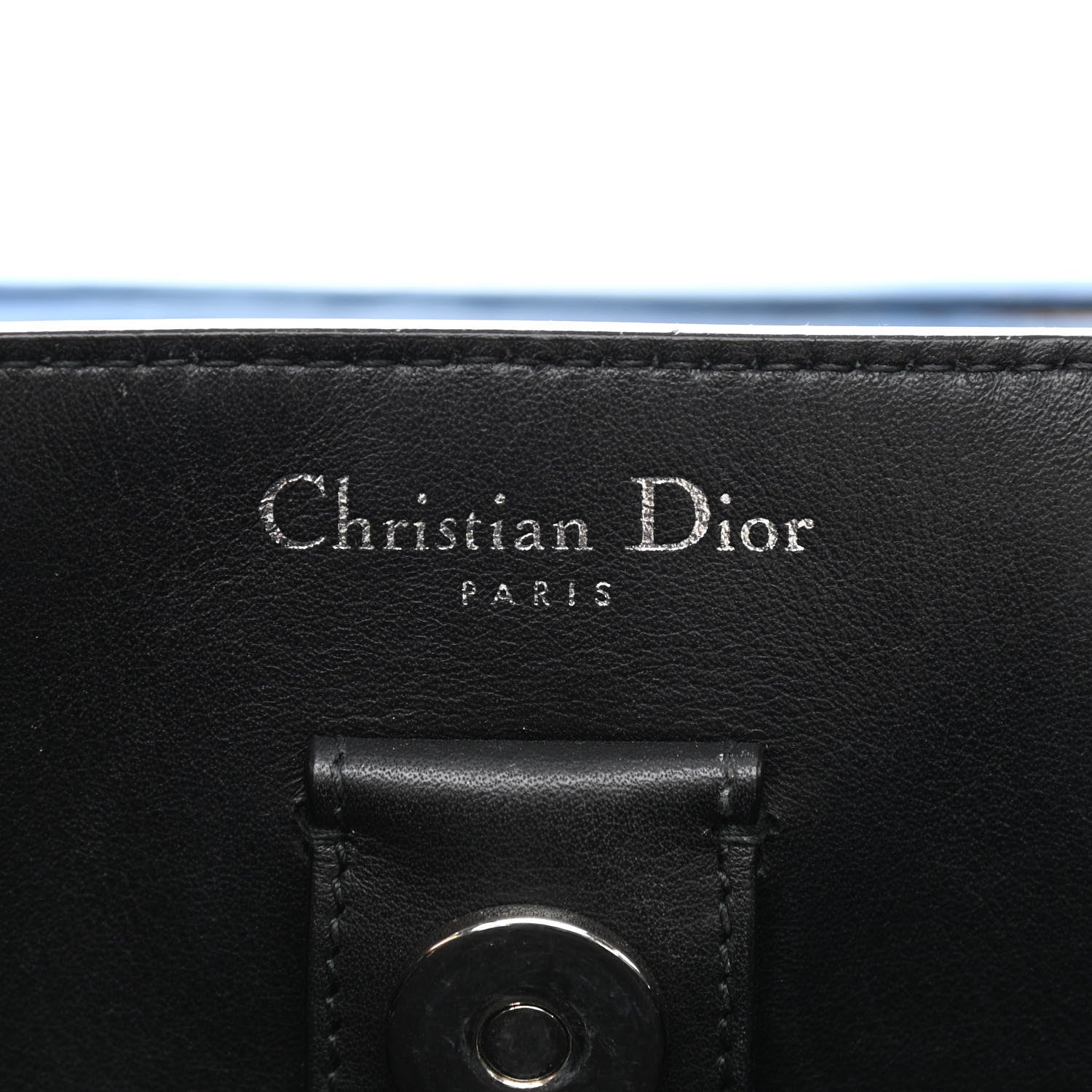 Christian Dior Box Calfskin Gradient Medium Diorissimo Blue Violet 7 of 18