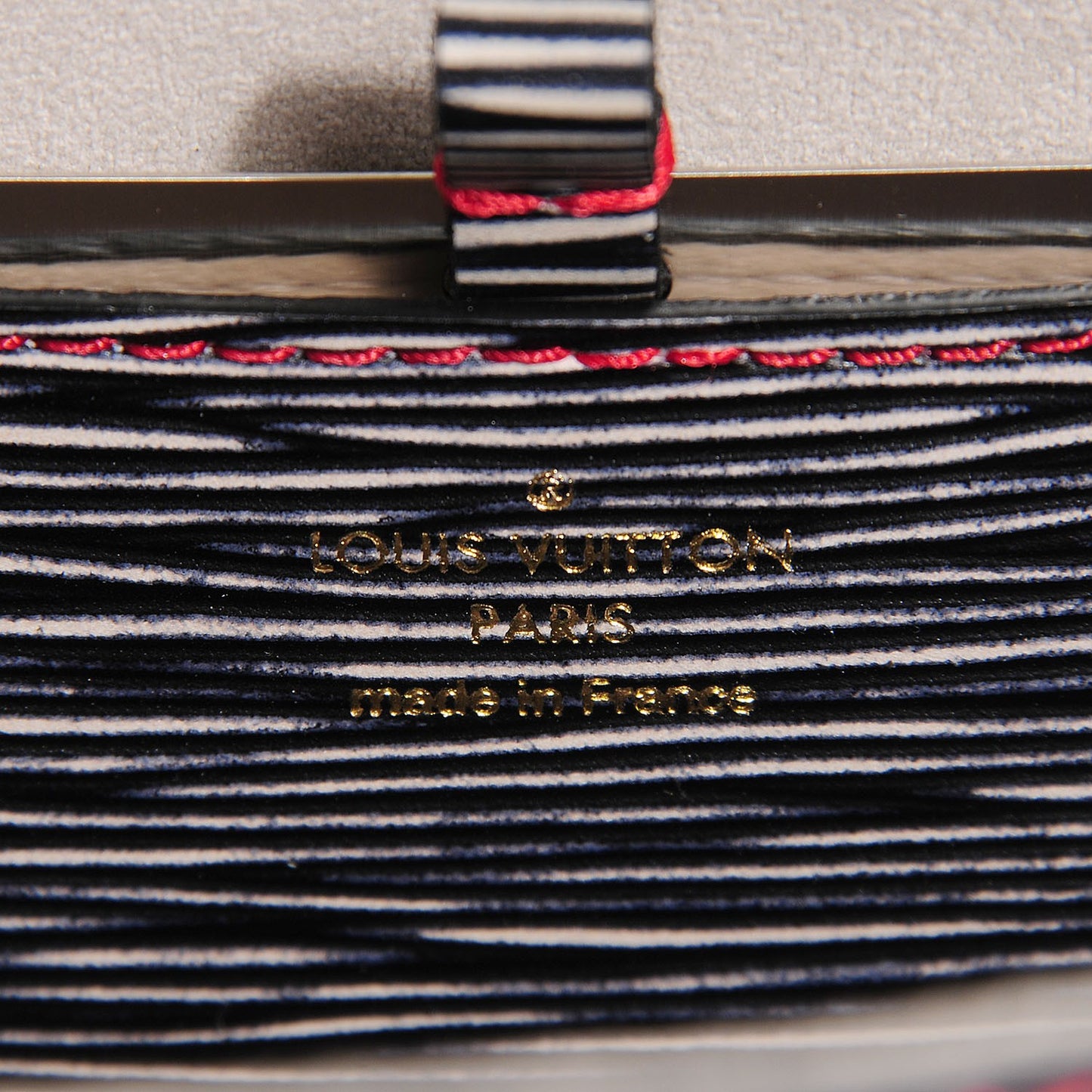 Epi Twist Shoulder Bag MM Denim Dark