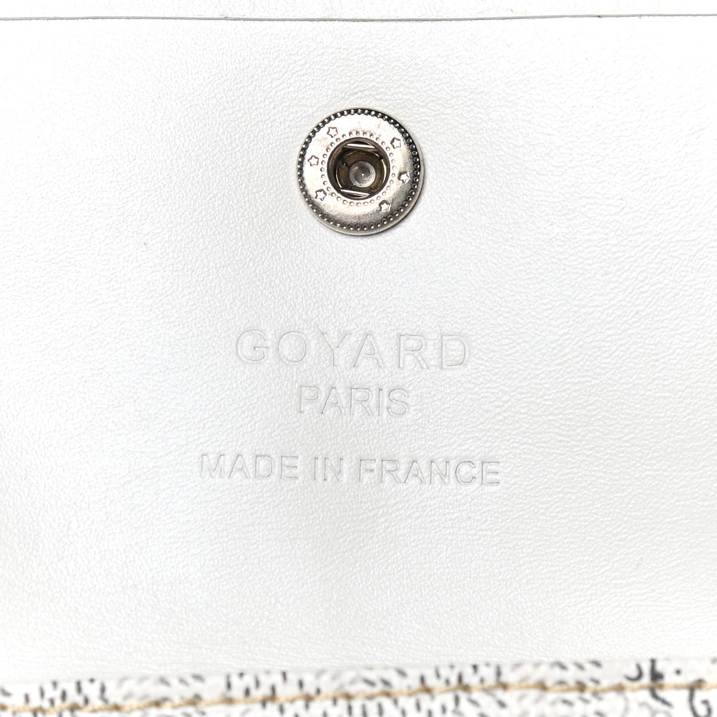Goyardine Saint Louis PM White